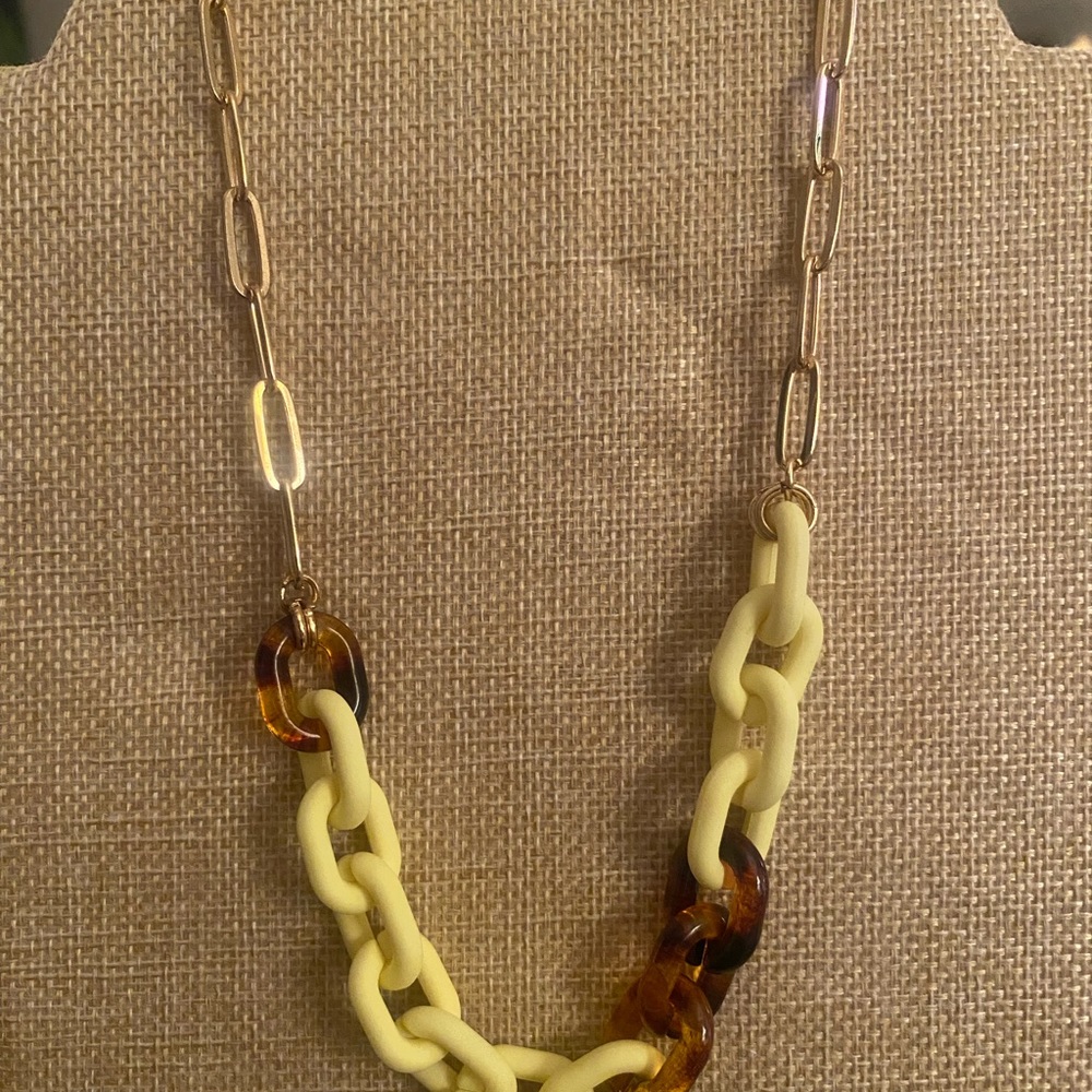 Soft Silicone Link Fashion Necklace